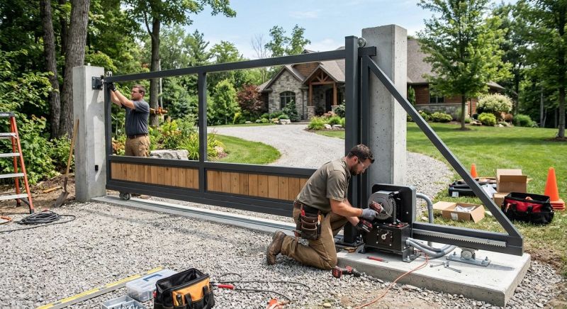 Control Gate Installation in Naperville, IL