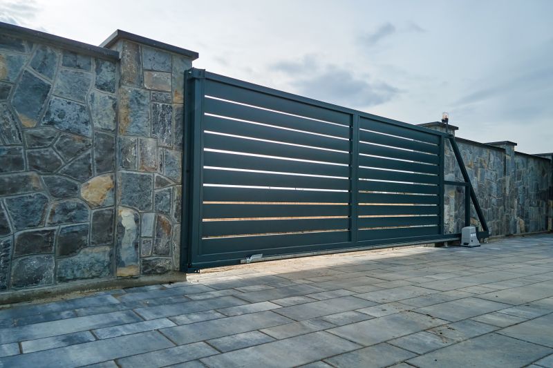 Contemporary Aluminum Gate