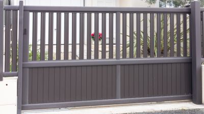 Stylish Driveway Gate
