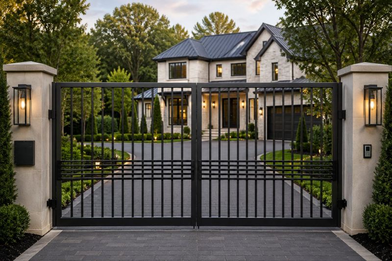 Main Gate Installation in Roswell, GA