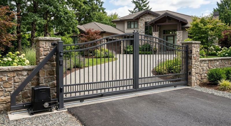 Main Gate Installation in Franklin, TN